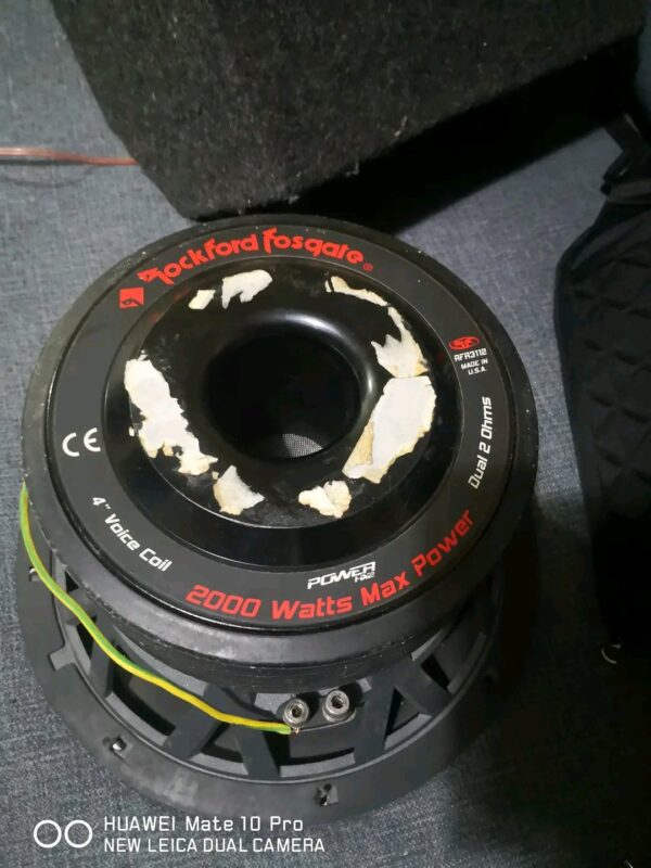 Rockford car subwoofer